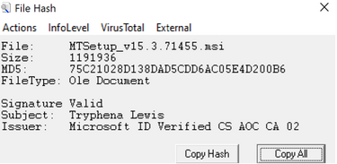 Figure 2 Digital Certificate